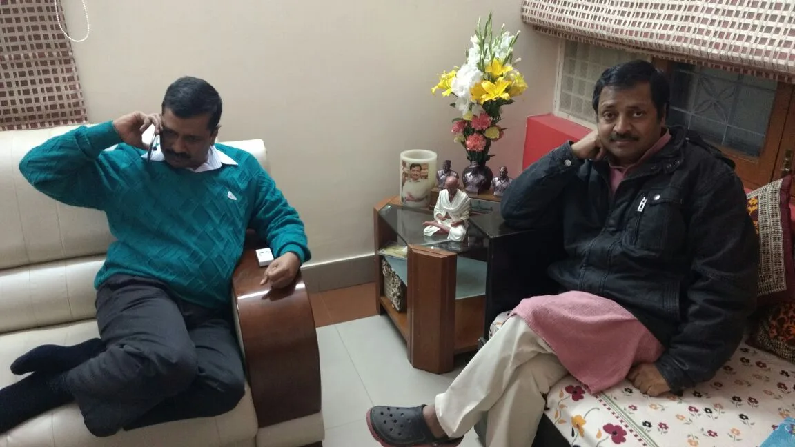 भोपाल रैली के बाद प्रदेश संयोजक आलोक अग्रवाल ने की अरविन्द केजरीवाल और गोपाल राय से मुलाकात | New India Times