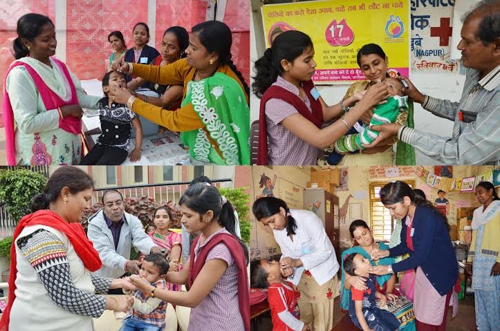 राष्ट्रीय पल्स पोलियो अभियान के तहत 29 जनवरी को धुलिया जिला में 1 लाख 88 हजार 745 बच्चों को पोलियाे रोधी दवा पिलाने का लक्ष्य | New India Times