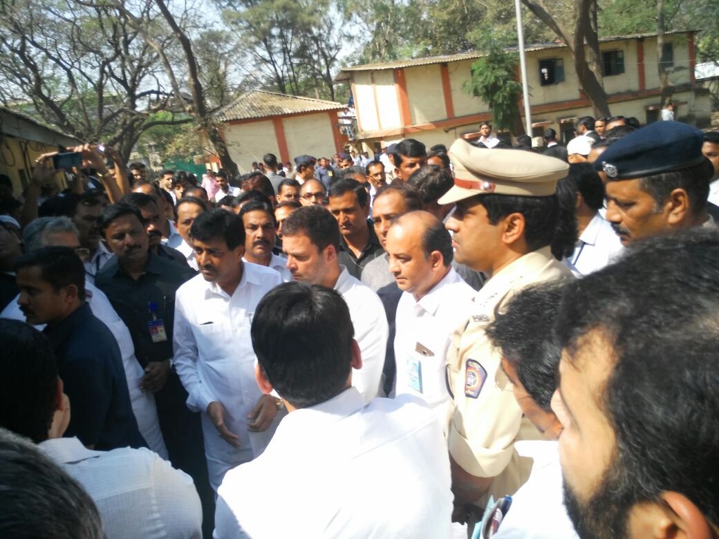 आरएसएस मानहानि केस में भिवंडी कोर्ट में पेश हुए राहुल गांधी,  3 मार्च को मामले की होगी अगली सुनवाई; गांधी के  हत्यारे गांधी जी को खादी के कैलेंडर से हटा सकते हैं, लोगों के दिलों से नहीं: राहुल गांधी | New India Times