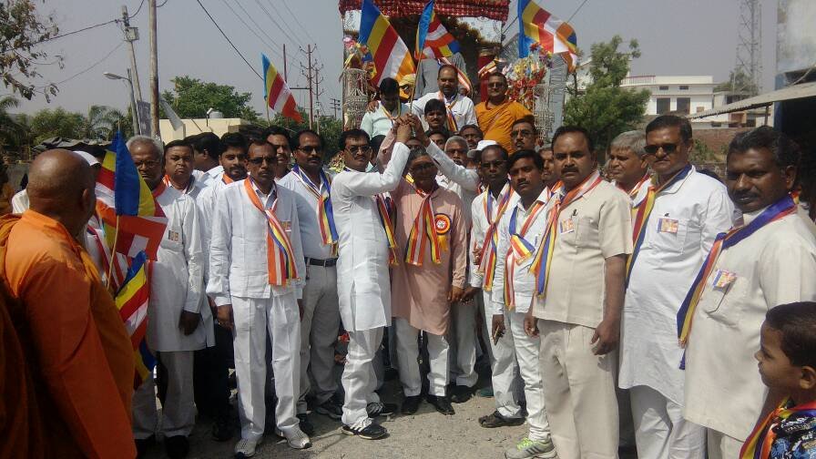 धूमधाम से मनाई गई भगवान बुद्ध की 2561 वीं जयन्ती | New India Times