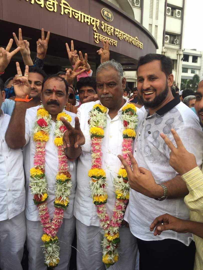 भिवंडी मनपा में कांग्रेस और शिवसेना ने लहराया जीत का परचम, कांग्रेस के जावेद दलवी महापौर और शिवसेना के मनोज काटेकर उपमहापौर निर्वाचित, बीजेपी को मिली करारी हार | New India Times