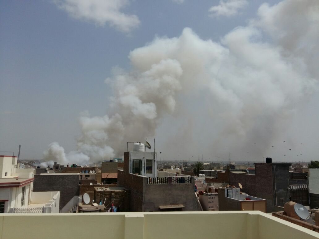 बीकानेर मे अवैध पटाखों की फैक्ट्री में भयंकर आग से एक की मौत, दो दर्जन से अधिक घायल, तीन मकान ध्वस्त | New India Times