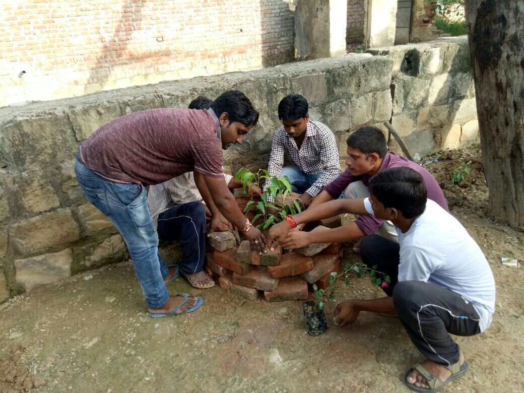 राठौर युवा सगंठन ने साफ सफाई कर किया पौधारोपण | New India Times