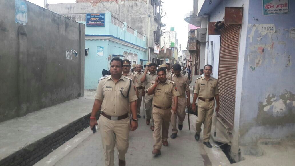 उत्तर प्रदेश में पिछले दो दिनों में कई जगहों पर दो संप्रदाय के बीच हुआ टकराव, बहराइच में चप्पे-चप्पे पर हैं सुरक्षा कर्मी तैनात | New India Times