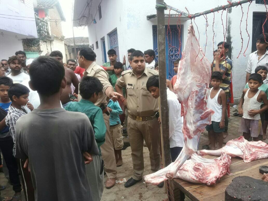 बहराइच पुलिस ने नानपारा में अवैध बूचड़खानों पर की छापेमारी  | New India Times