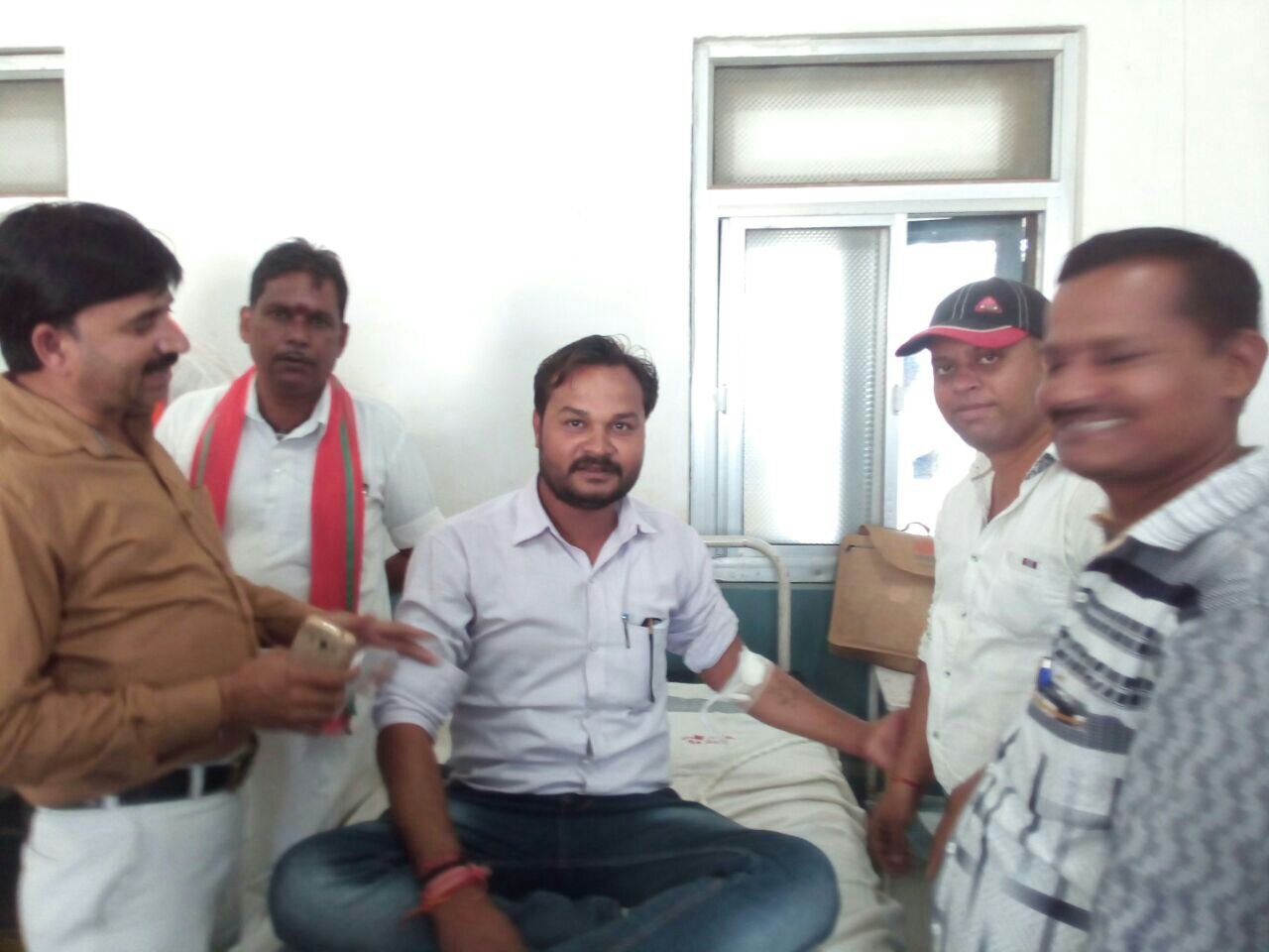 बीजेपी मंडल अध्यक्ष द्वारा रक्तदान शिविर का आयोजन | New India Times