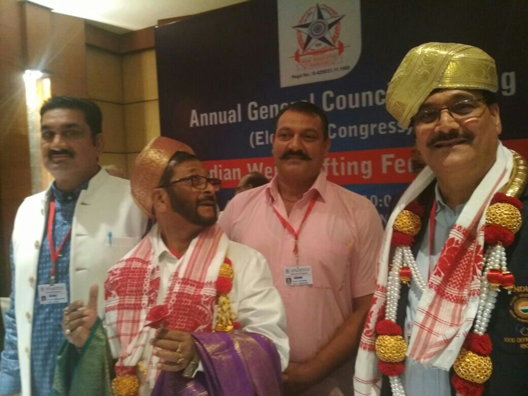इंडियन वेटलिफ्टिंग फेडरेशन के चुनाव में राजस्थान से रवि शर्मा बने कार्यकारी सदस्य | New India Times