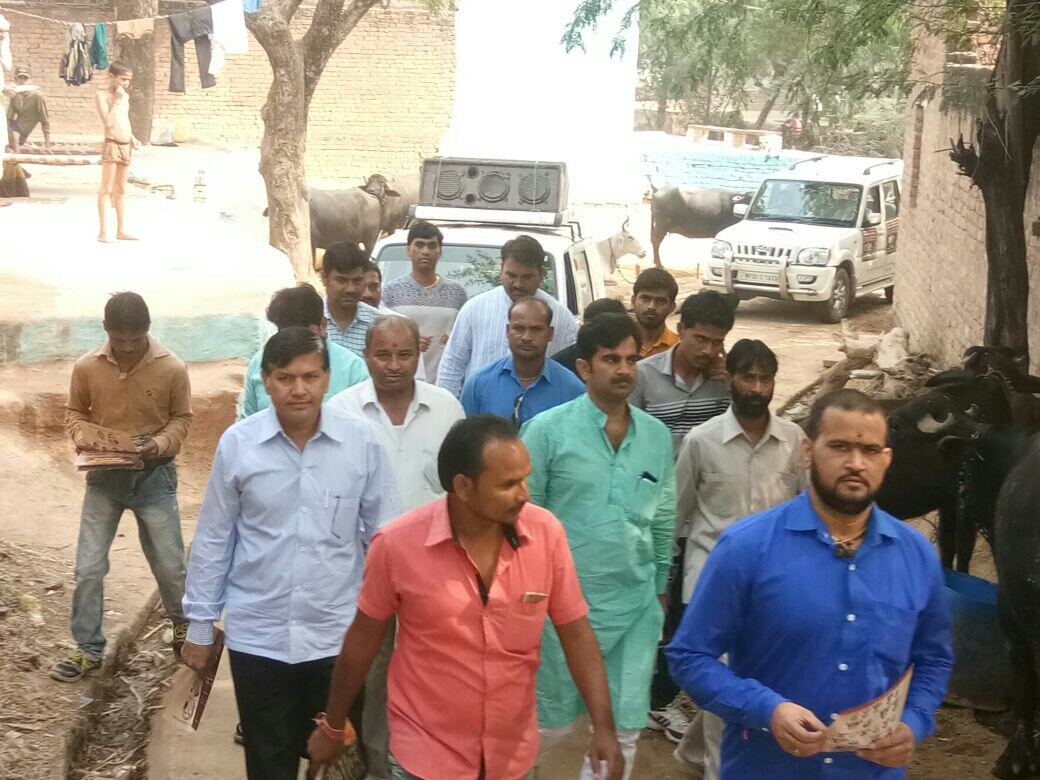 युवाओं ने धर्म प्रचार कर किया जनता का अभिवादन | New India Times