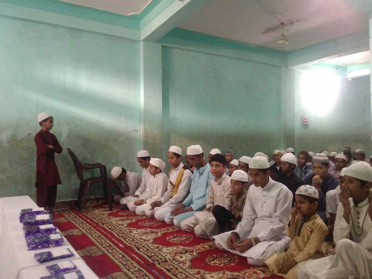 मदरसा तहफीजुल कुरआन में अर्धवार्षिक परीक्षा के मौके पर प्रोग्राम का हुआ आयोजन | New India Times