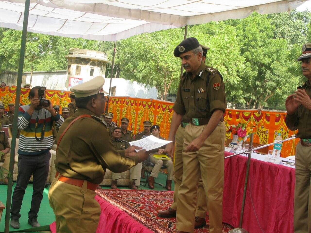 नागोर के सूदरासन गांव के सपूत नवाब खान को डीजीपी शेखावत के हाथों मिला "उत्तम सेवा चिन्ह" अवार्ड | New India Times