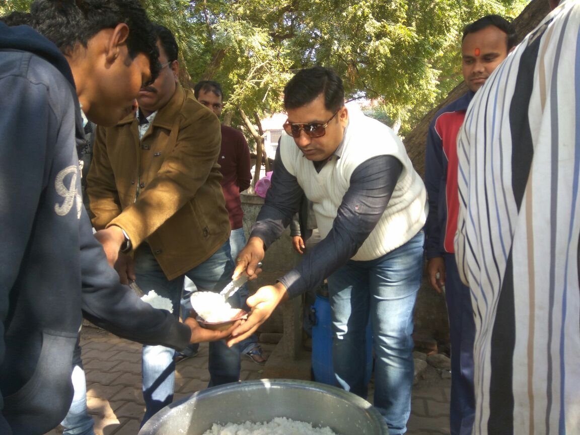 श्री राधारानी फाउंडेशन मध्यप्रदेश द्वारा जयारोग्य चिकित्सालय में हुआ भोजन वितरण कार्यक्रम | New India Times