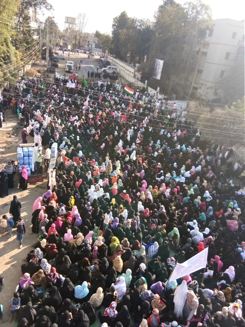 तीन तलाक बिल के विरोध में महानगर में निकला भव्य मोर्चा | New India Times