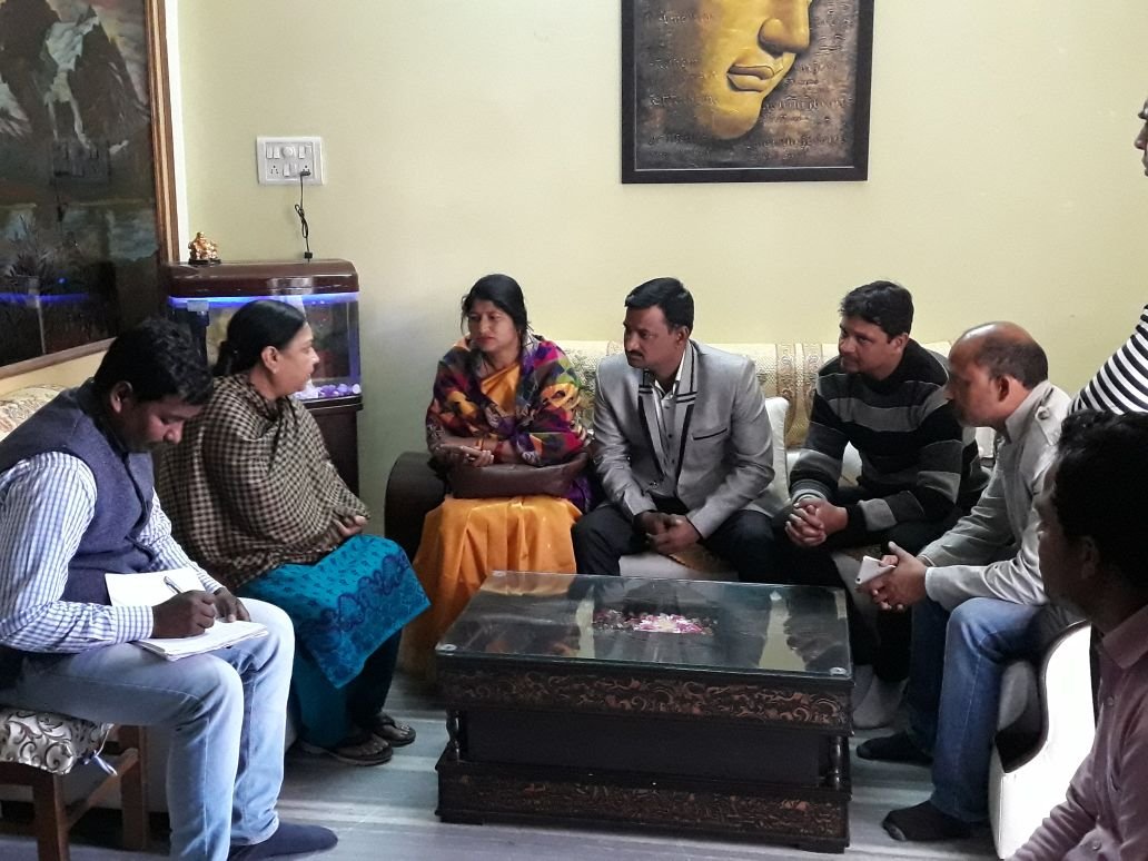 मानव अधिकार प्रोटेक्शन ग्वालियर द्वारा शहीद कैप्टन उपमन्यु जी को किया गया नमन | New India Times