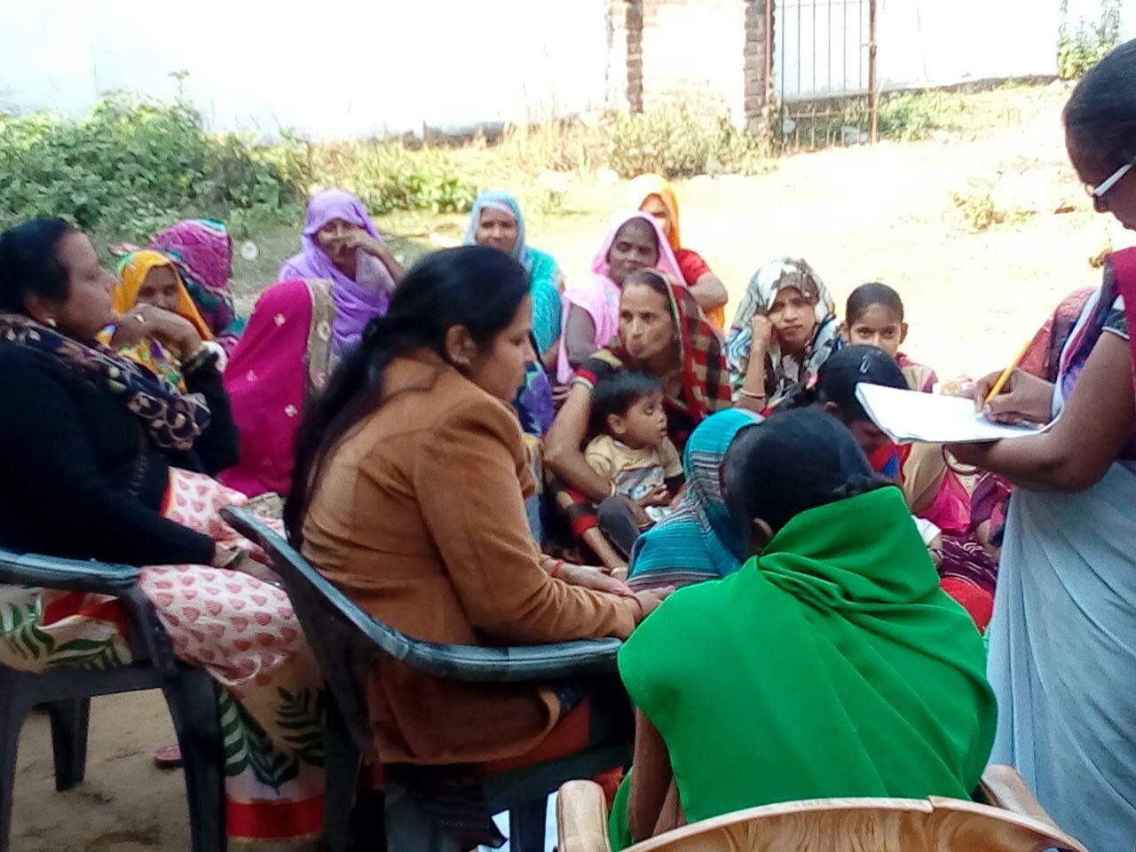 रजागंज में किया गया सास बहू का सम्मेलन | New India Times