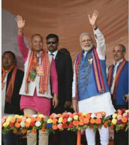 पूर्वोत्तर राज्यों में भाजपा की आंधी में लेफ्ट व कांग्रेस धराशाई, एक राज्य में कामयाब होने से कांग्रेस की नाक बची | New India Times