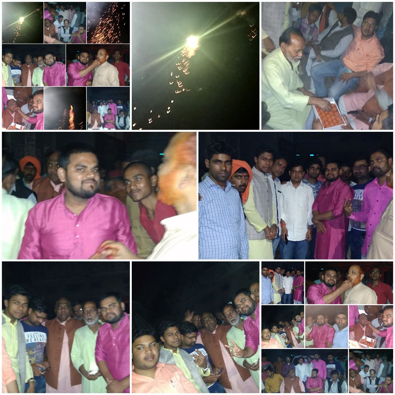 पूर्वोत्तर राज्यों में मिली जीत की खुशी में भारतीय जनता पार्टी अल्पसंख्यक मोर्चा के सदस्यों ने विजय उत्सव कार्यक्रम आयोजित कर बांटी मिठाइयां | New India Times