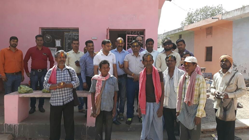 मानव अधिकार प्रोटेक्शन की टीम ने अंधा आश्रम व कुष्ठरोगी आश्रम में जाकर मनाई होली | New India Times