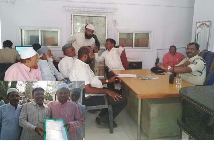 वक़्फ जायदाद के अतिक्रमण को लेकर पूर्व विधायक एवं प्रदेश कांग्रेस महामंत्री के खिलाफ एफआईआर दर्ज कराने पहुंचे भाजपा सहित अन्य नेतागण | New India Times