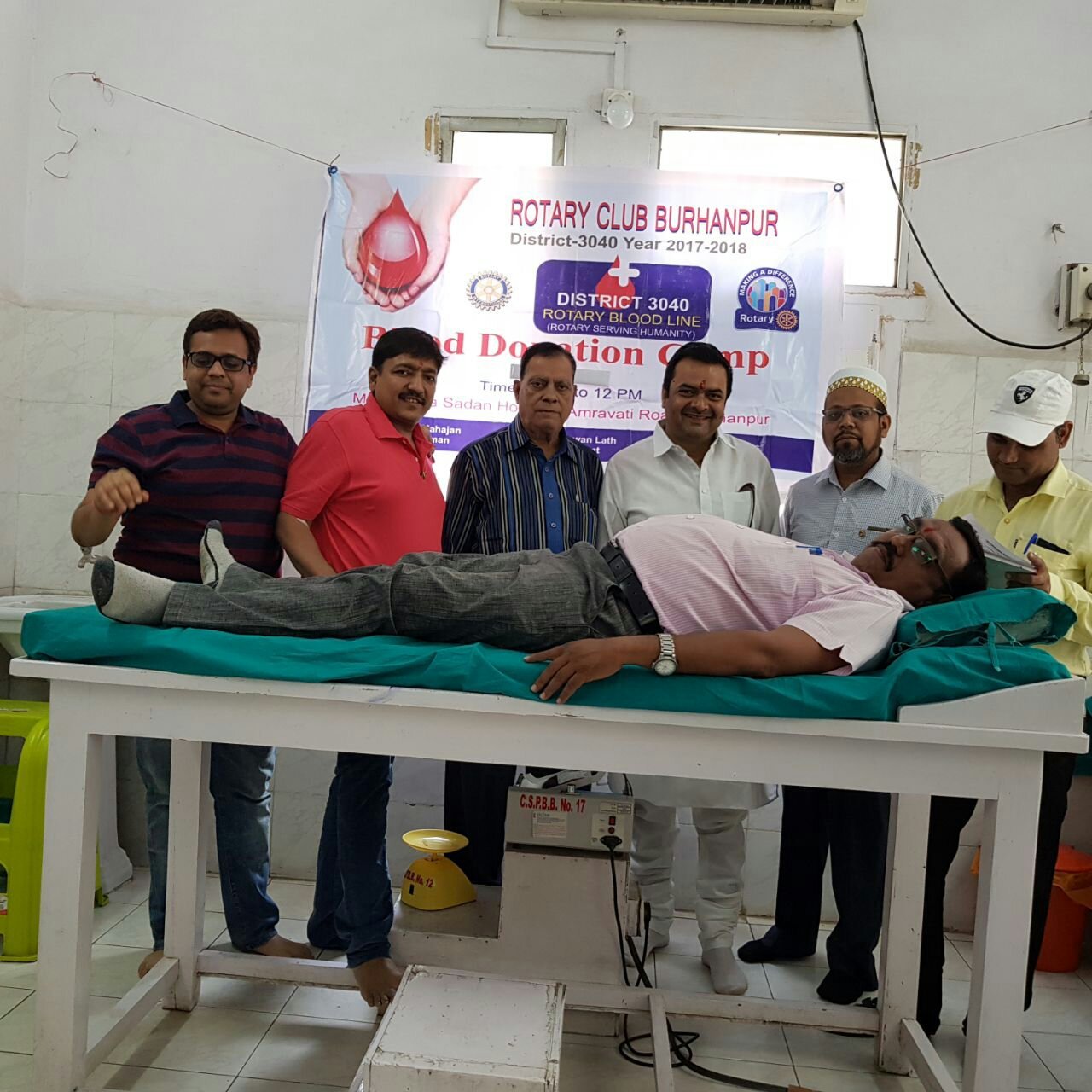 रोटरी क्लब की 50 वीं वर्षगांठ पर रक्तदान शिविर का हुआ आयोजन | New India Times