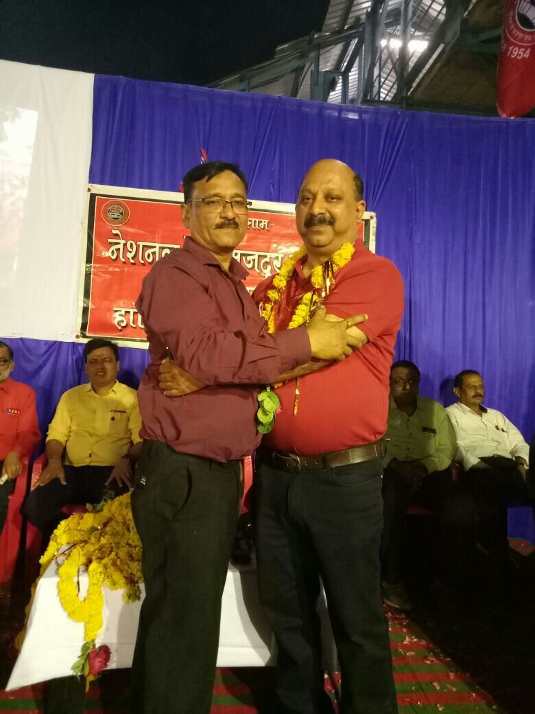 एन.आर.एम.यू. के चुनाव में शकील  अहमद सिद्दीक़ी, कापड़े एवं कुल्हारे हुए निर्वाचित | New India Times