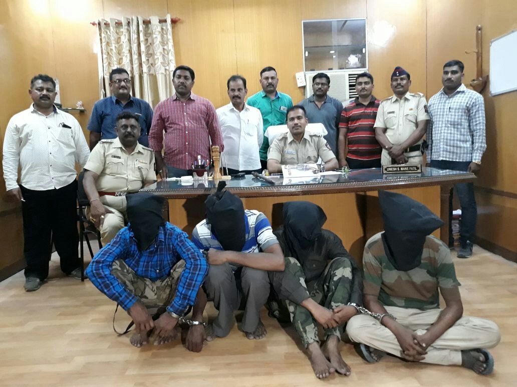 लूट व हत्या की योजना बनाते चार आरोपी हथियारों समेत गिरफ्तार | New India Times