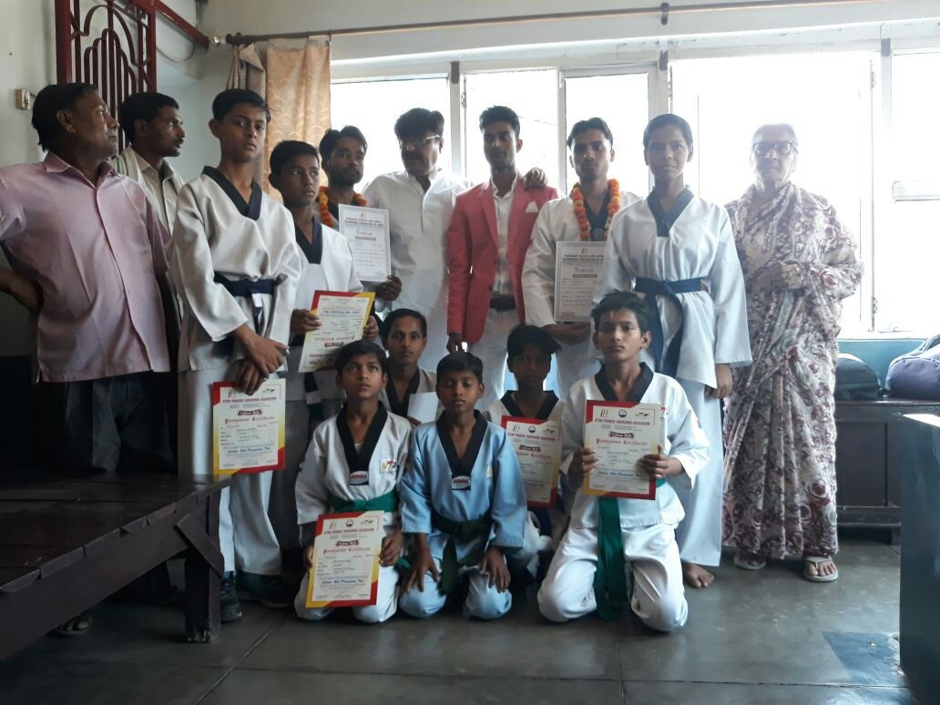 ताईक्वान्डो खिलाड़ियों को किया गया सम्मानित | New India Times