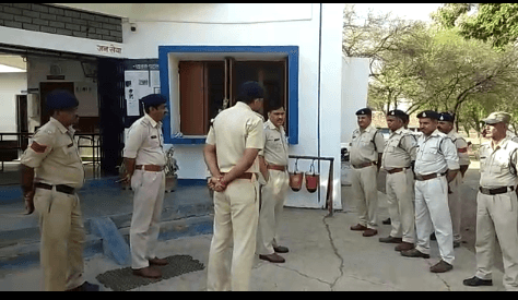 1 जून को होने वाले किसान संघ आंदोलन को लेकर एडिशनल एसपी जगदीश डाबर ने लिया सुरक्षा व्यवस्था का जायजा | New India Times