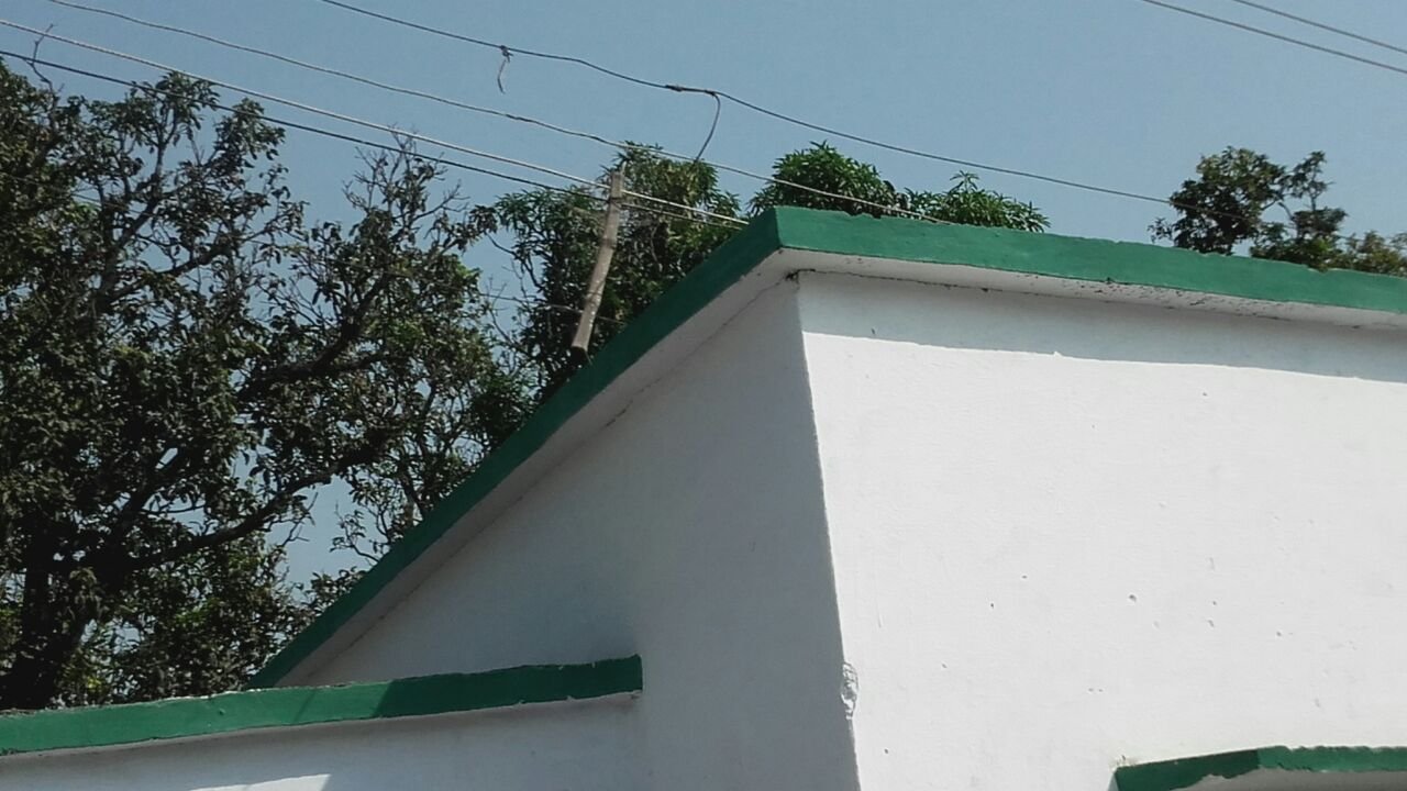 विधालय इमारत के ऊपर से गुजरने वाला हाईटेंशन बिजली तार दे रहा है खतरे को दावत, स्कूली बच्चों व स्टाफ की जिंदगी खतरे में | New India Times