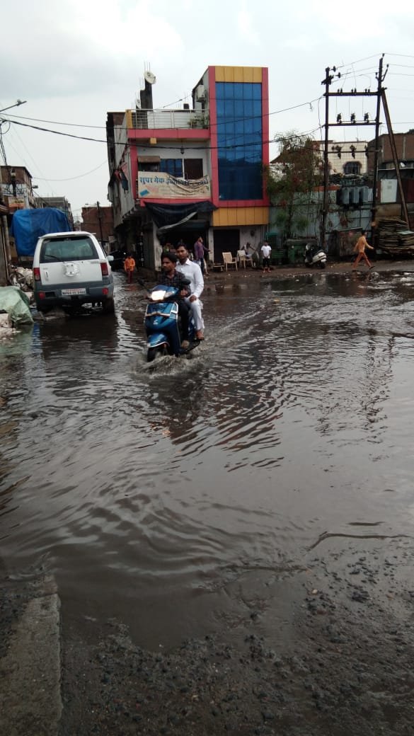 मामूली बारिश ने स्वच्छ भोपाल की खोली पोल  | New India Times