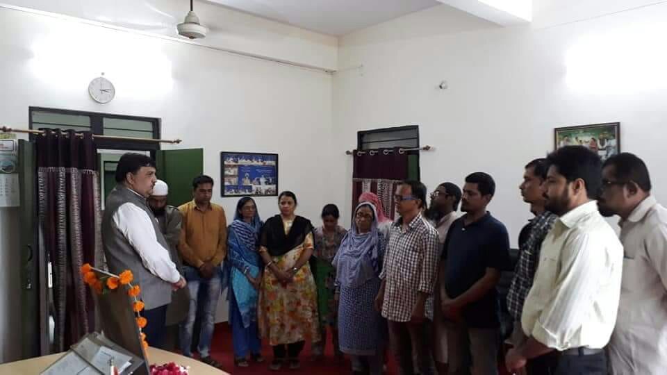 मध्यप्रदेश मदरसा बोर्ड भोपाल में पूर्व प्रधानमंत्री अटल बिहारी वाजपेयी को दी गई श्रध्दांजलि | New India Times