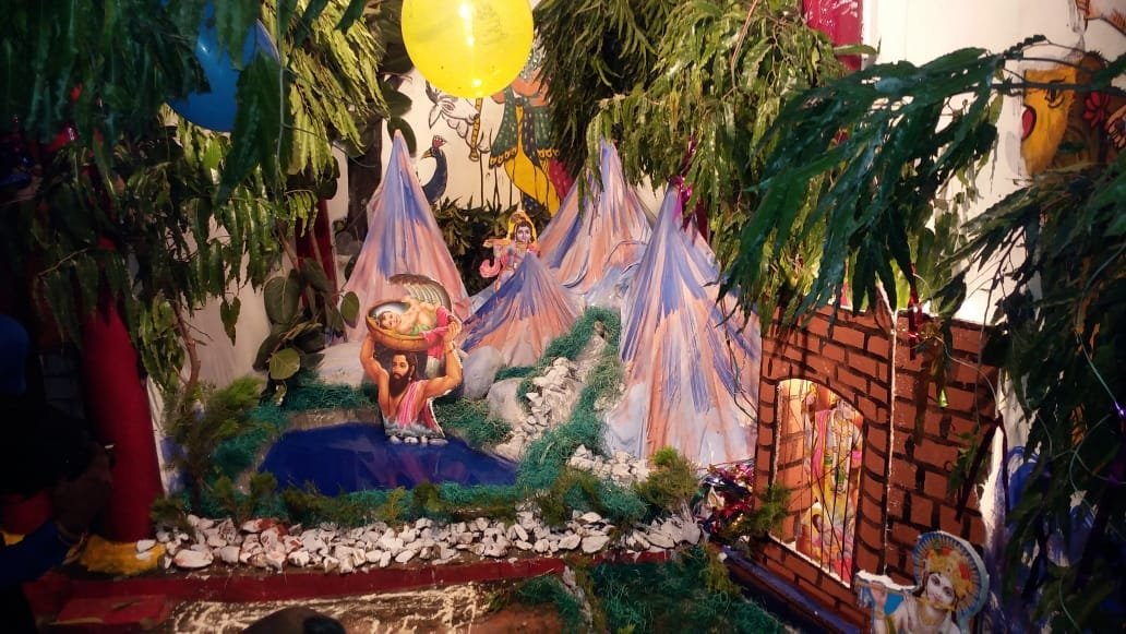 श्रीकृष्ण जन्माष्टमी पूरे जिले में धूमधाम से मनाई गई | New India Times