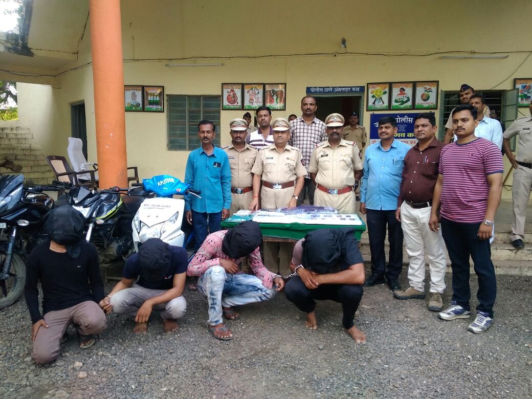 डकैती की योजना बना रहे चार आरोपी देसी कट्टा व जिंदा कारतूस के साथ गिरफ्तार | New India Times