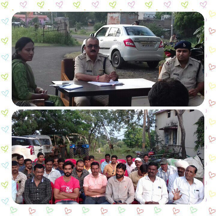 त्योहारों को लेकर थाना तिरला प्रांगण में शांति समिति की बैठक सम्पन्न | New India Times