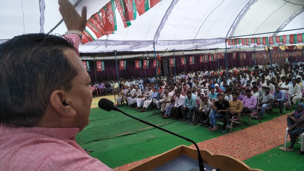 डॉ आर ए उस्मानी पूर्व राज्यमंत्री/विधायक/राष्ट्रीय प्रवक्ता/प्रभारी 144 मोहम्मदी विधानसभा ने आयोजित किया कार्यकर्ता सम्मेलन | New India Times