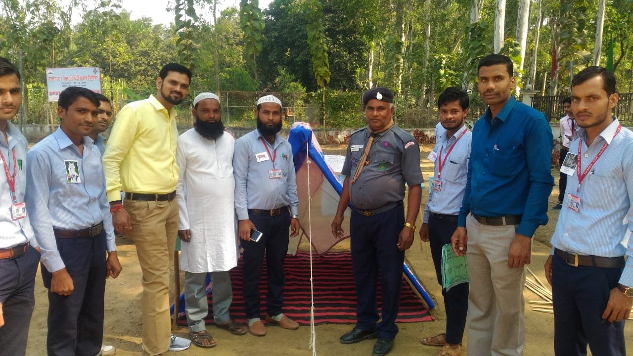 डंडा टेक डिग्री कॉलेज लहरपुर में पांच दिवसीय स्काउट गाइड प्रशिक्षण शिविर का हुआ आयोजन | New India Times