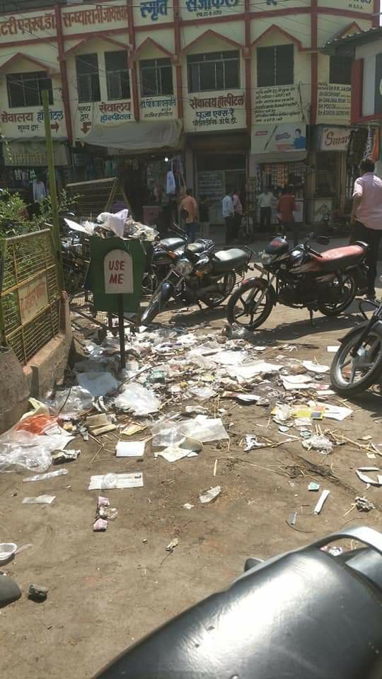 गुजराती समाज मार्केट की सफाई अव्यवस्था पर व्यापारियों ने निगम को लिखा पत्र | New India Times
