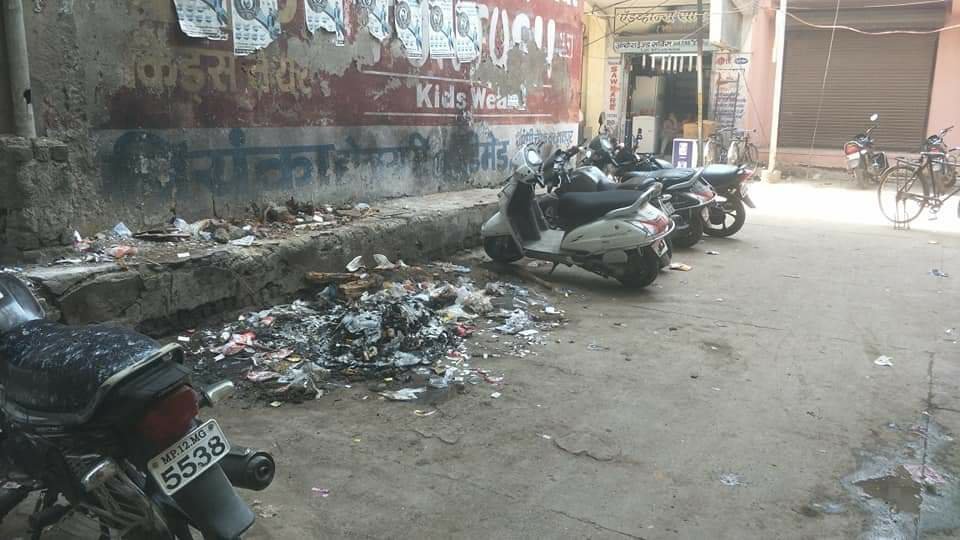 गुजराती समाज मार्केट की सफाई अव्यवस्था पर व्यापारियों ने निगम को लिखा पत्र | New India Times