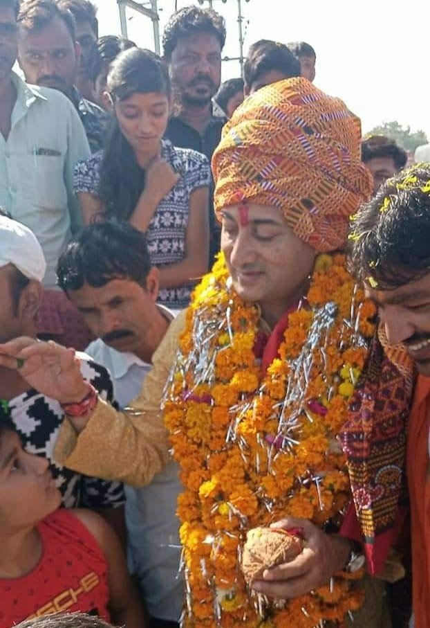 बदनावर विधानसभा क्षेत्र के कांग्रेस प्रत्याशी राजवर्धन सिंह दत्तीगांव दरबार का हुआ भव्य स्वागत | New India Times