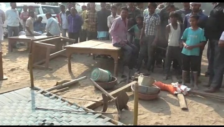 जमीनी विवाद को लेकर भट्ठे पर दबंगों ने बोला धावा, भट्ठा मालिक ने भाग कर बचाई जान | New India Times