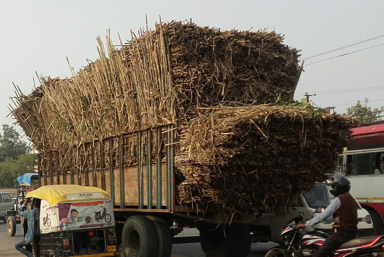 कहीं जानलेवा न बन जायें ओवरलोड गन्ना भरे ट्रक-ट्राला, विभागीय अधिकारी, पुलिस, आरटीओ भी नहीं करते हैं चेकिंग | New India Times