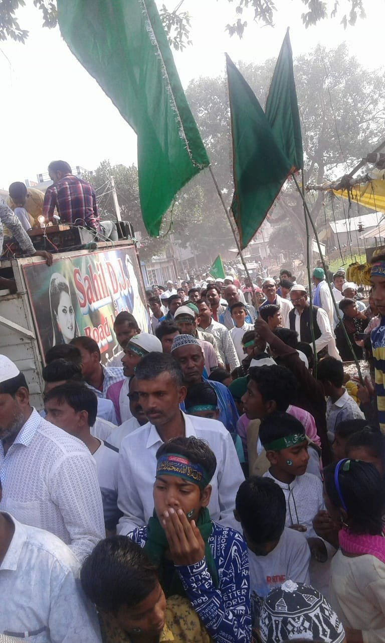 नारे तकबीर अल्लाह हू अकबर के नारे से गूंजा खीरों | New India Times