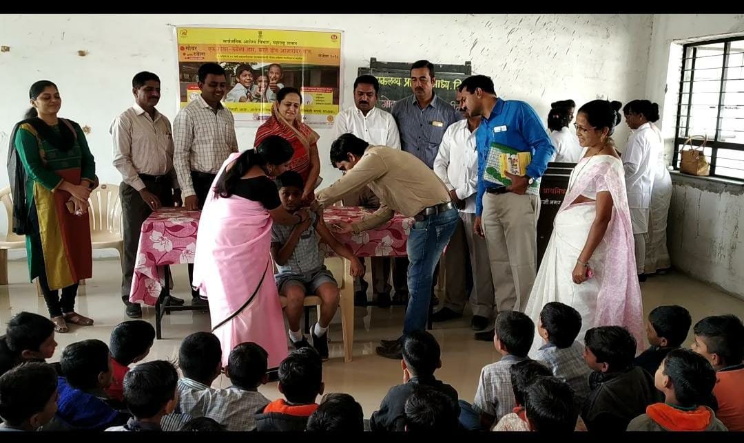 नगराध्यक्ष ने किया टीकाकरण मुहिम का श्रीगणेशा | New India Times