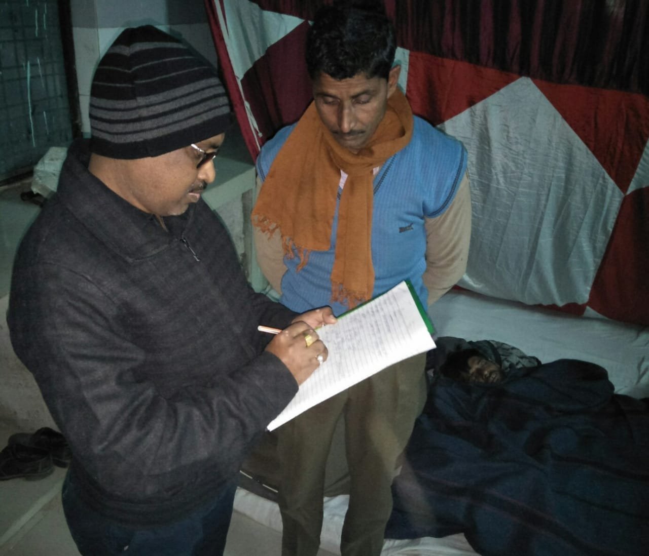 NIT की खबर का असर: रैन बसेरे का जायज़ा लेने पहुंचे एडीएम व एसडीएम | New India Times