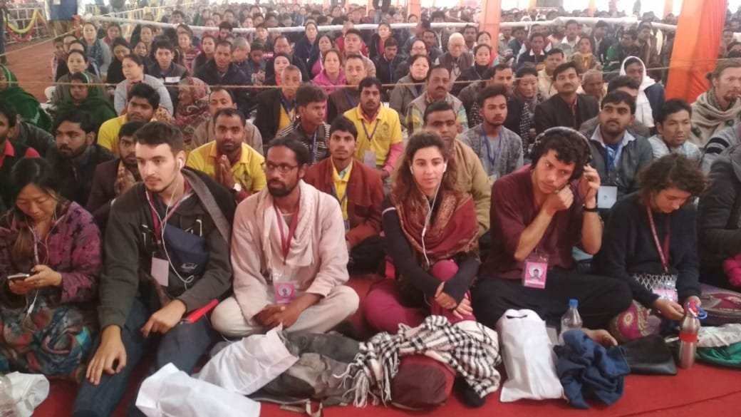 जसराजपुर संकिसा में बाईबीएस के तत्वाधान मैं चल रहे धम्म प्रवचन में समारोह की समाप्ति पर बौद्ध धर्मगुरु परम पावन दलाई लामा ने दिए उपदेश | New India Times