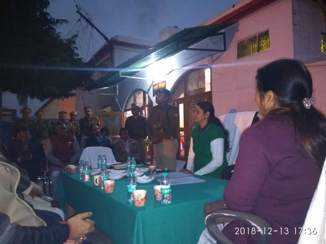 नवागत पुलिस अधीक्षक पूनम ने गोला गोकर्णनाथ कोतवाली का किया औचक निरीक्षण | New India Times