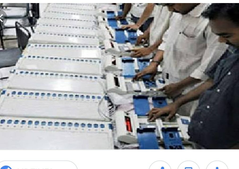 परीक्षण के दौरान ब्लुटूथ से कनेक्ट हुयी EVM: एनसीपी ने की VVPAT की मांग 2 परीक्षण के दौरान ब्लुटूथ से कनेक्ट हुयी EVM: एनसीपी ने की VVPAT की मांग | New India Times