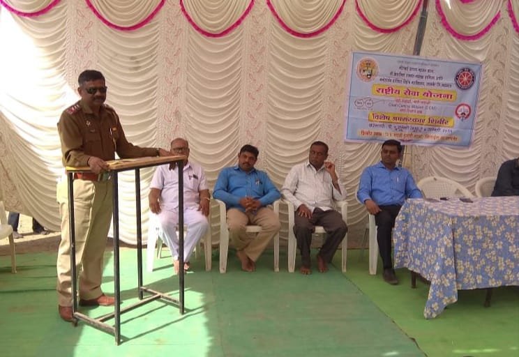 शीतकालीन शिविर में पुलिस निरीक्षक प्रताप इंगले ने किया मार्गदर्शन | New India Times