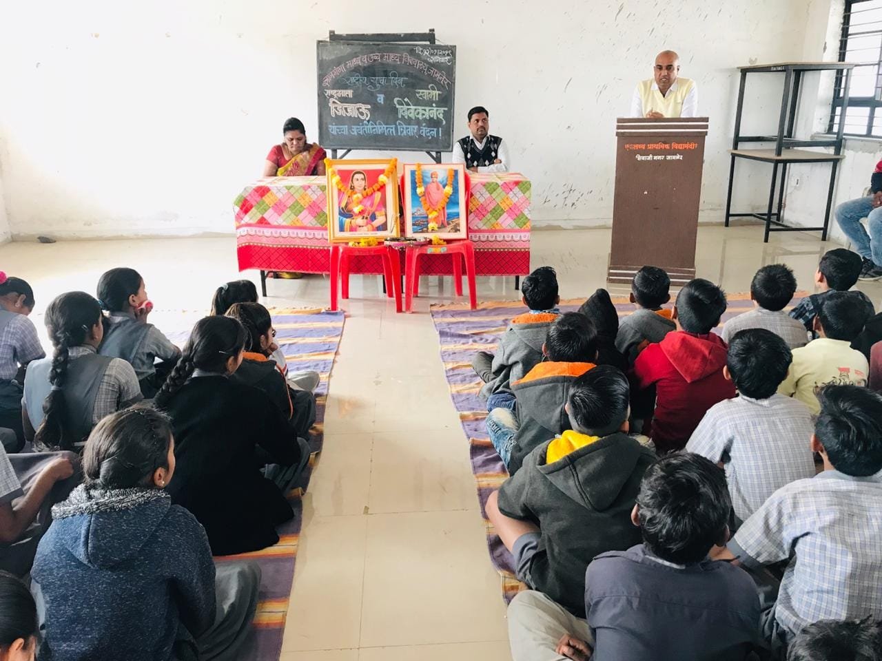 राष्ट्रमाता जिजाऊ की जयंती पर किया गया अभिवादन | New India Times