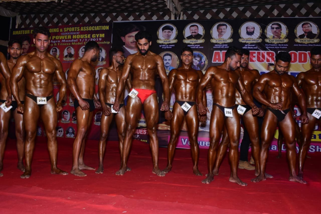 आगरा में नए साल की शुरुआत साजिद पावर हाउस जिम बॉडीबिल्डिंग प्रतियोगिता से की गई | New India Times