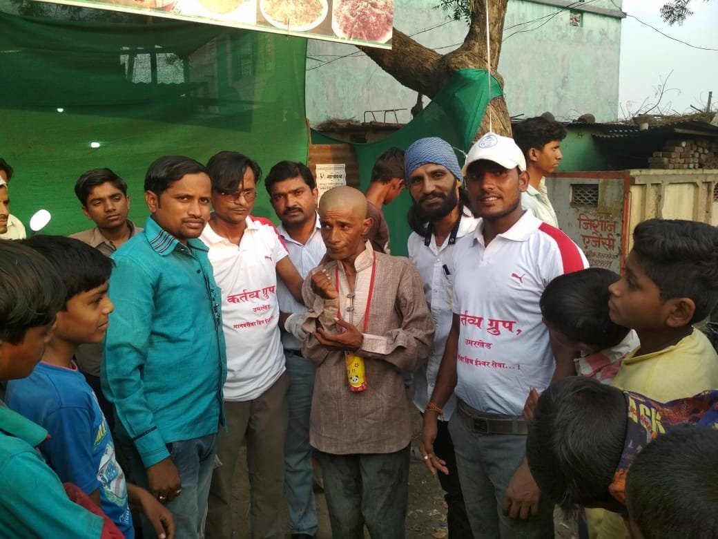 मानसिक रूप से बीमार मरीजों का सहारा बना उमरखेड़ का "कर्तव्य ग्रुप" | New India Times